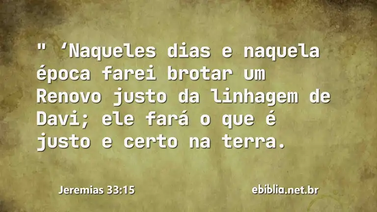 Jeremias 33:15