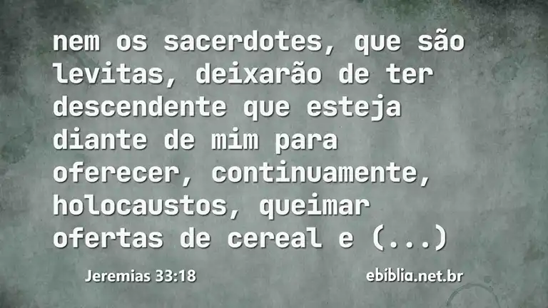 Jeremias 33:18