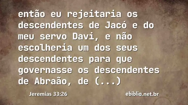 Jeremias 33:26