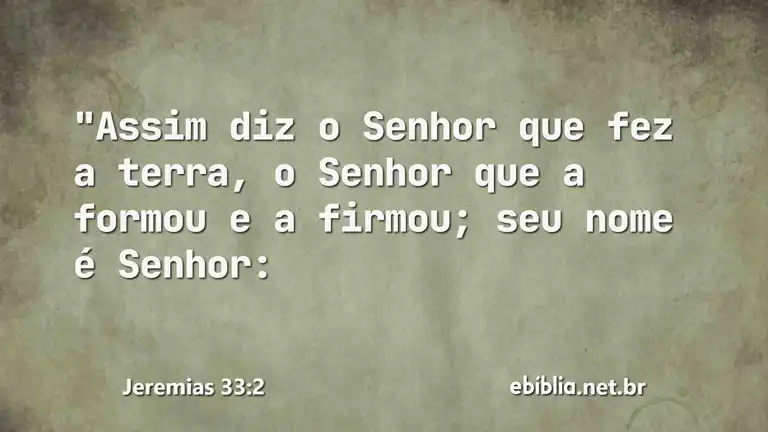 Jeremias 33:2