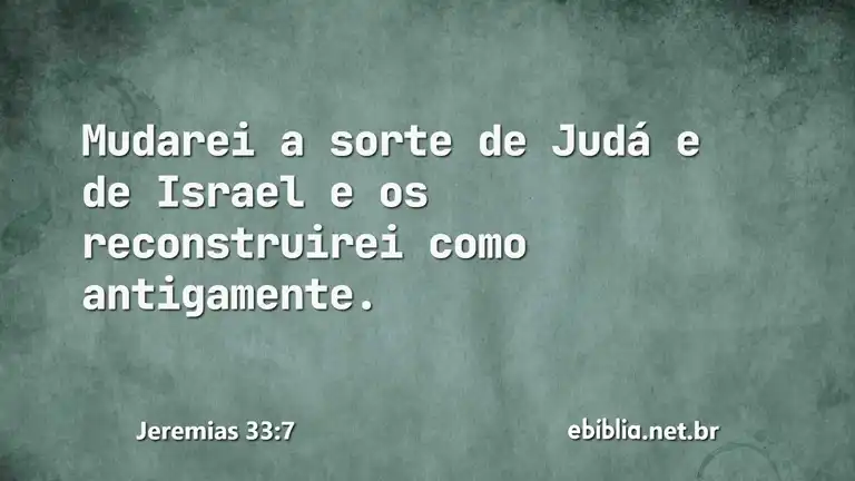 Jeremias 33:7