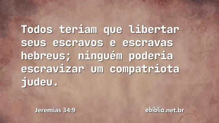 Jeremias 34:9