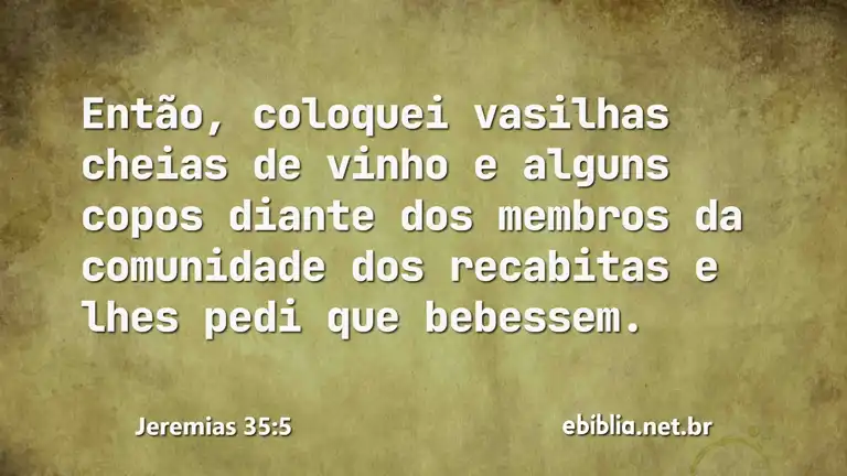 Jeremias 35:5