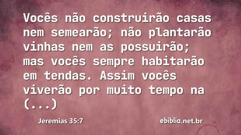 Jeremias 35:7