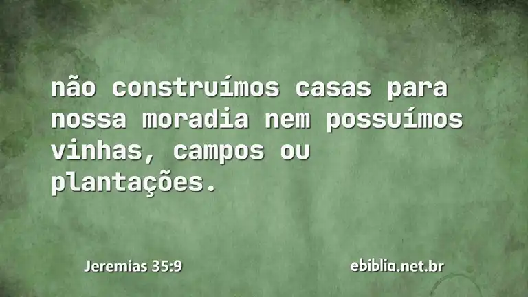 Jeremias 35:9