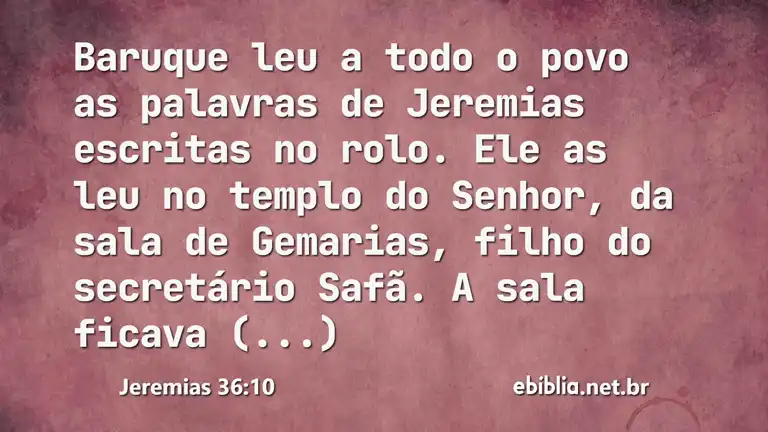 Jeremias 36:10