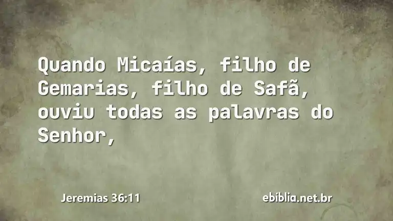 Jeremias 36:11