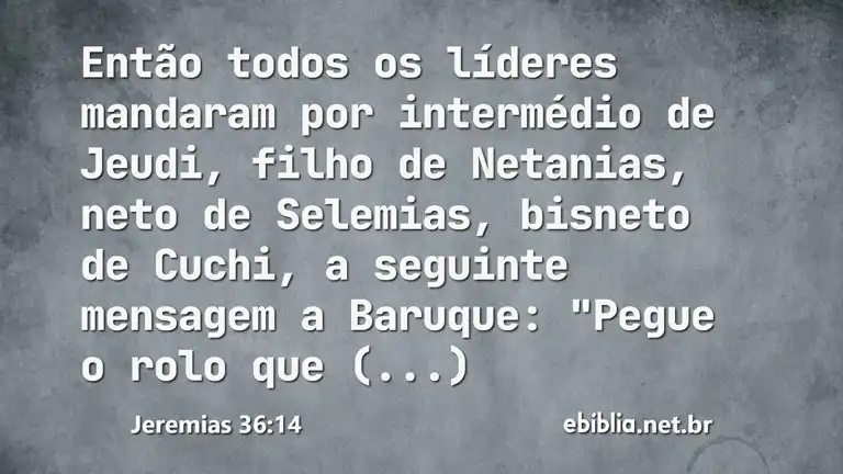 Jeremias 36:14