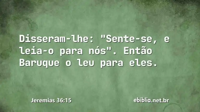 Jeremias 36:15