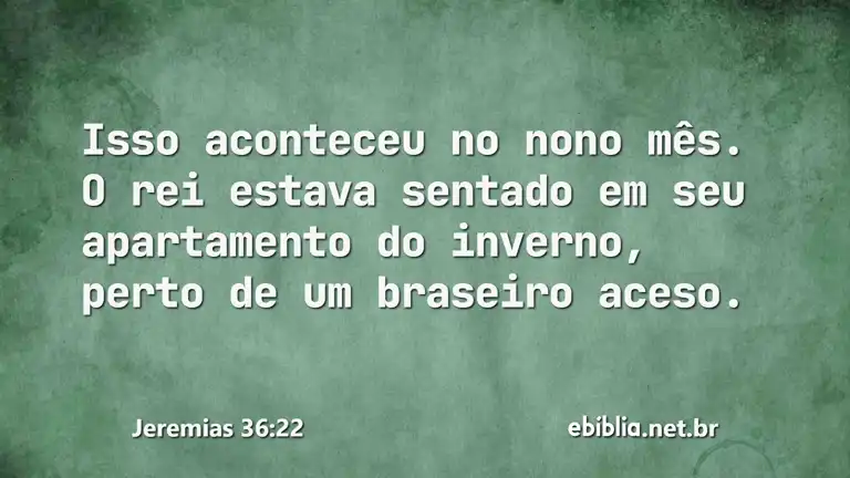 Jeremias 36:22