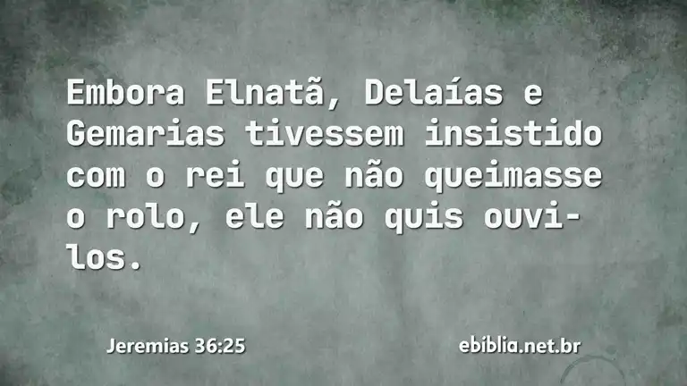 Jeremias 36:25