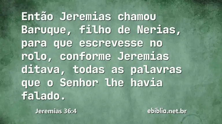 Jeremias 36:4