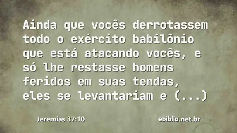 Jeremias 37:10