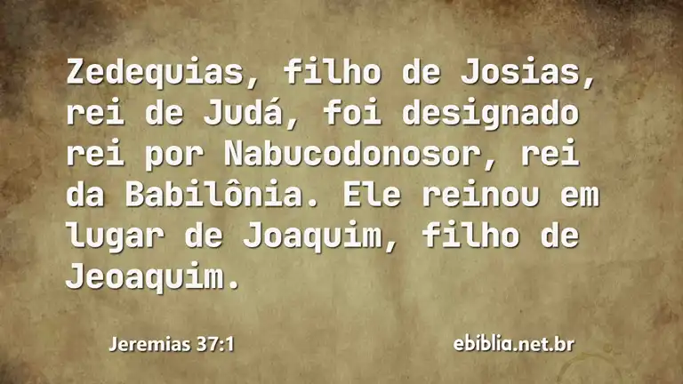 Jeremias 37:1