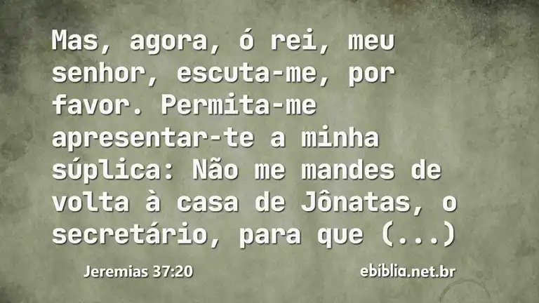 Jeremias 37:20