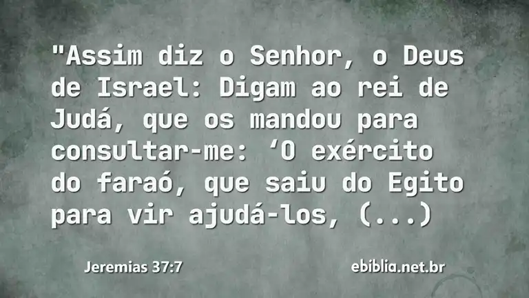 Jeremias 37:7