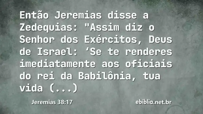 Jeremias 38:17