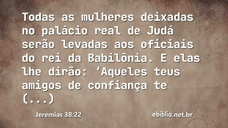 Jeremias 38:22