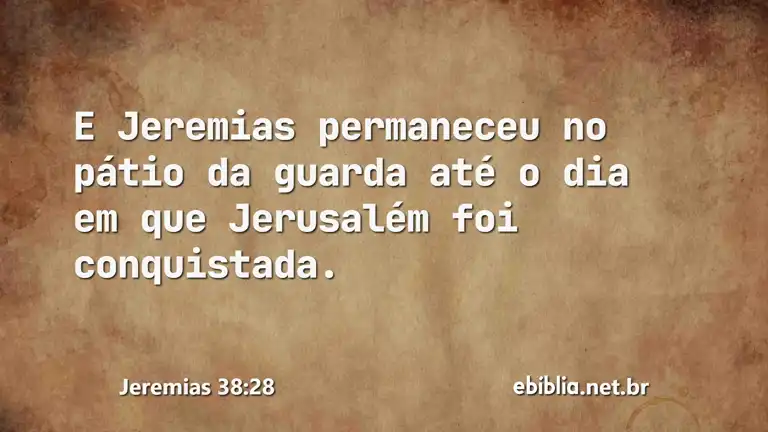 Jeremias 38:28