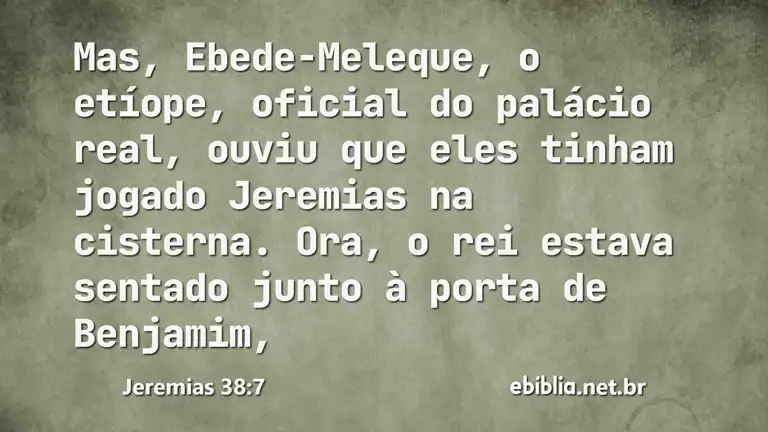 Jeremias 38:7