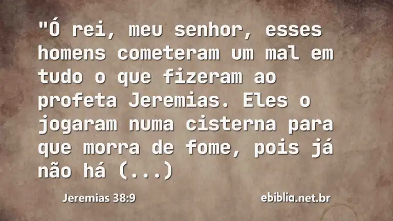 Jeremias 38:9