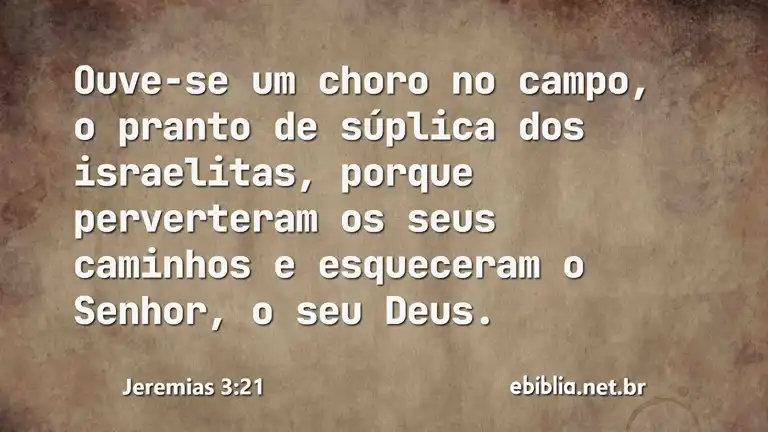 Jeremias 3:21