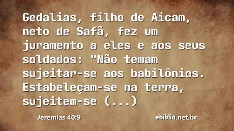 Jeremias 40:9