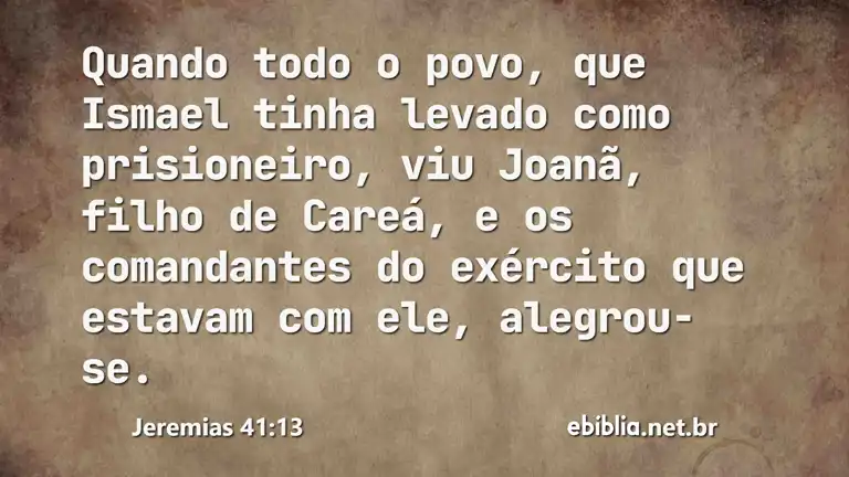 Jeremias 41:13