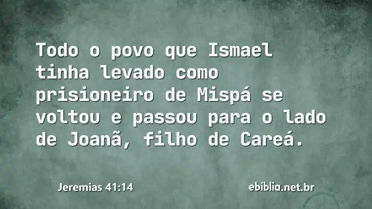 Jeremias 41:14