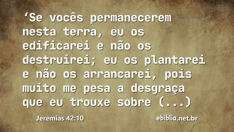 Jeremias 42:10