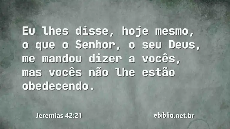 Jeremias 42:21