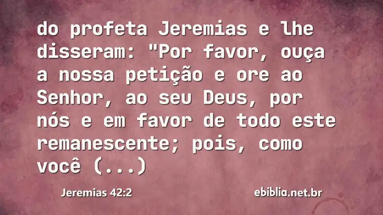 Jeremias 42:2