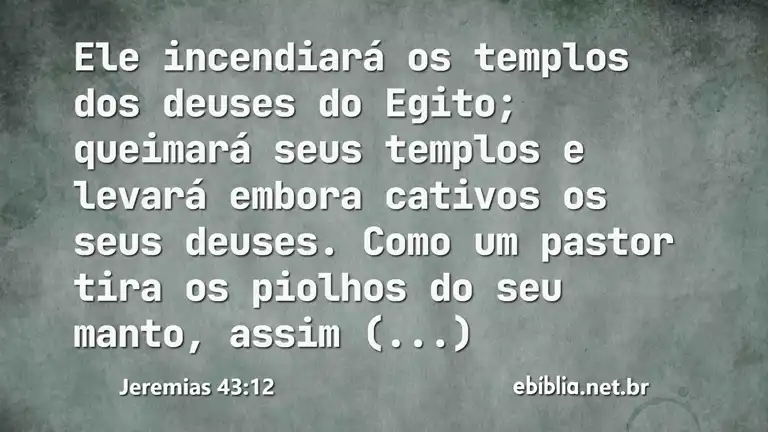 Jeremias 43:12