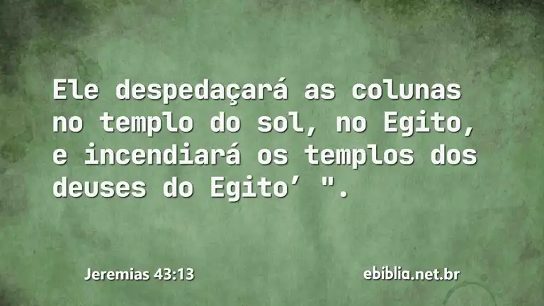 Jeremias 43:13