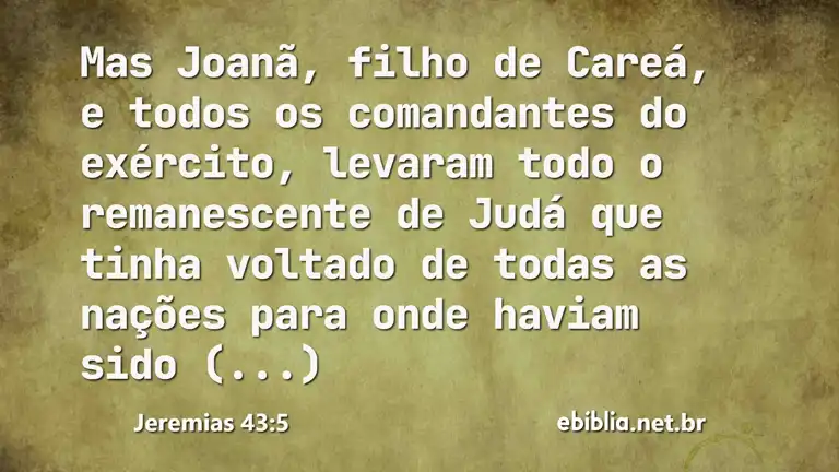 Jeremias 43:5