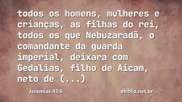 Jeremias 43:6