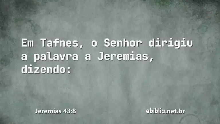 Jeremias 43:8