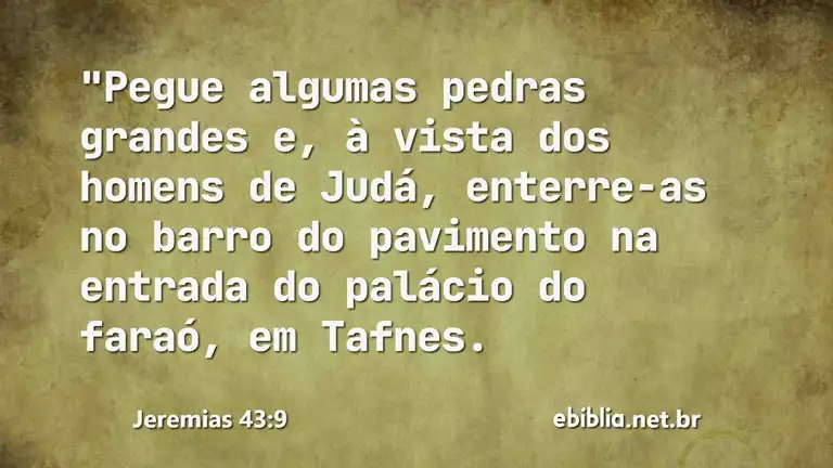 Jeremias 43:9