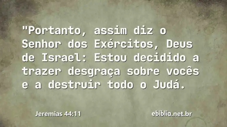 Jeremias 44:11