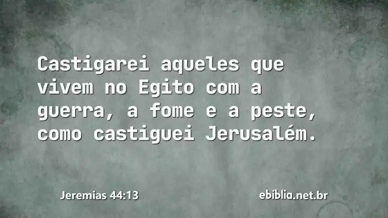 Jeremias 44:13