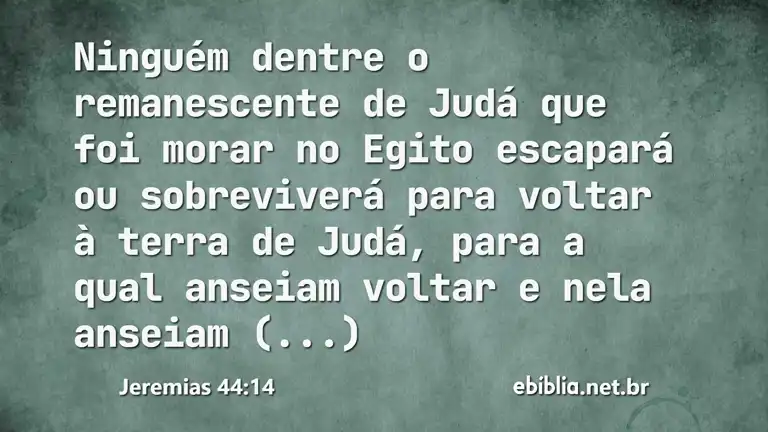 Jeremias 44:14