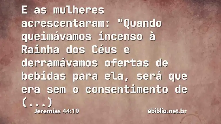 Jeremias 44:19