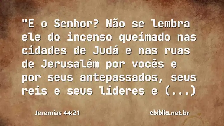 Jeremias 44:21