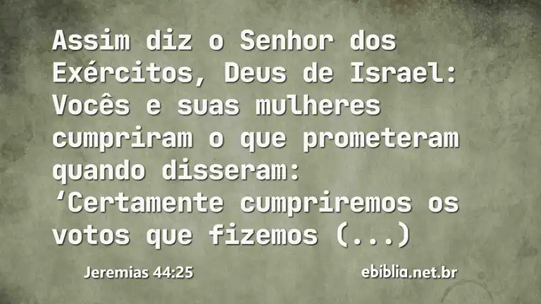 Jeremias 44:25