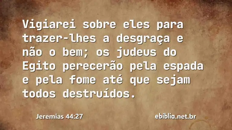 Jeremias 44:27