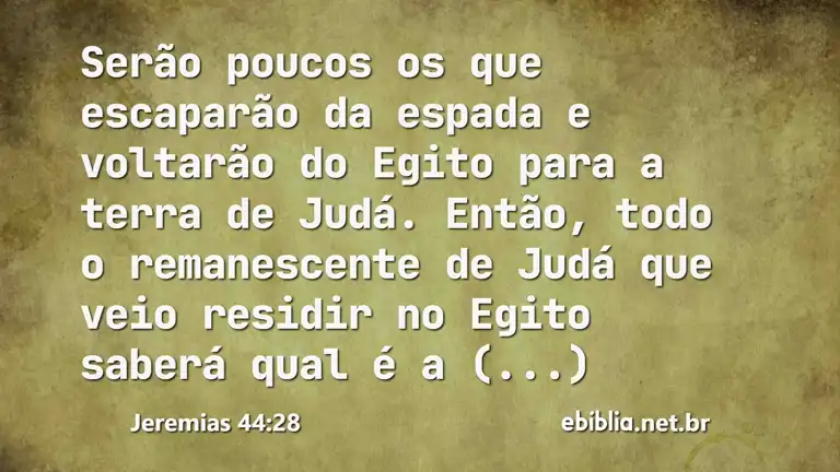 Jeremias 44:28