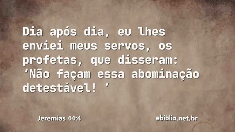 Jeremias 44:4