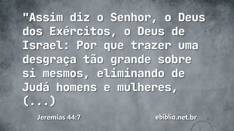 Jeremias 44:7