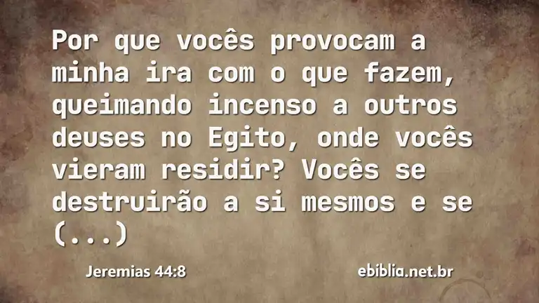 Jeremias 44:8