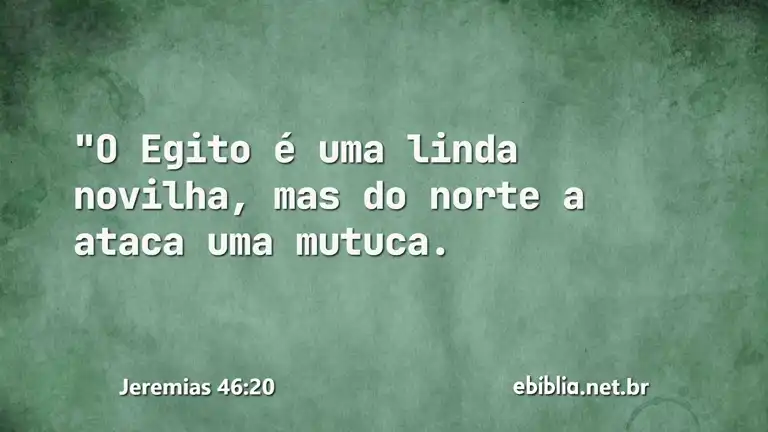 Jeremias 46:20